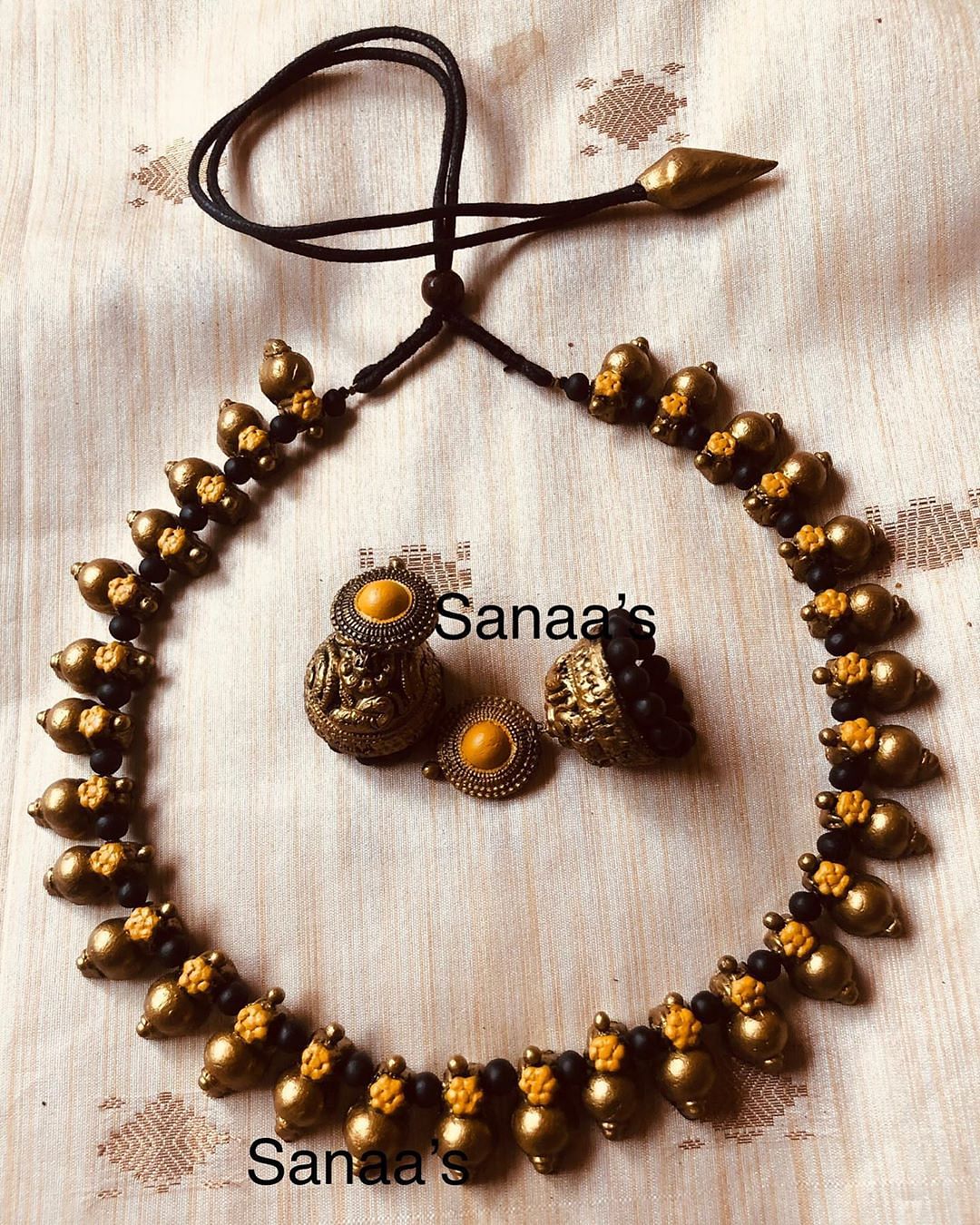 Sanaa's terracotta jewellery discount