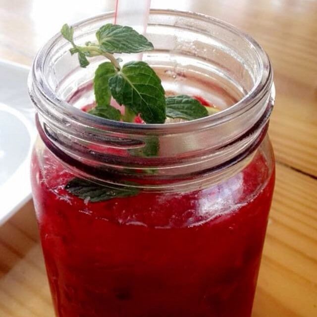 Food,Mason jar,Drink,Vegetable juice,Blackberry,Ingredient,Juice,Plant,Health shake,Shrub