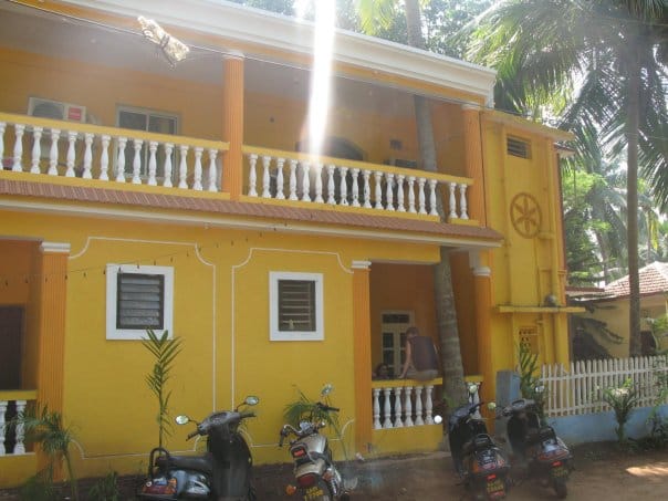 Yellow,Property,House,Building,Home,Architecture,Vehicle,Balcony,Facade