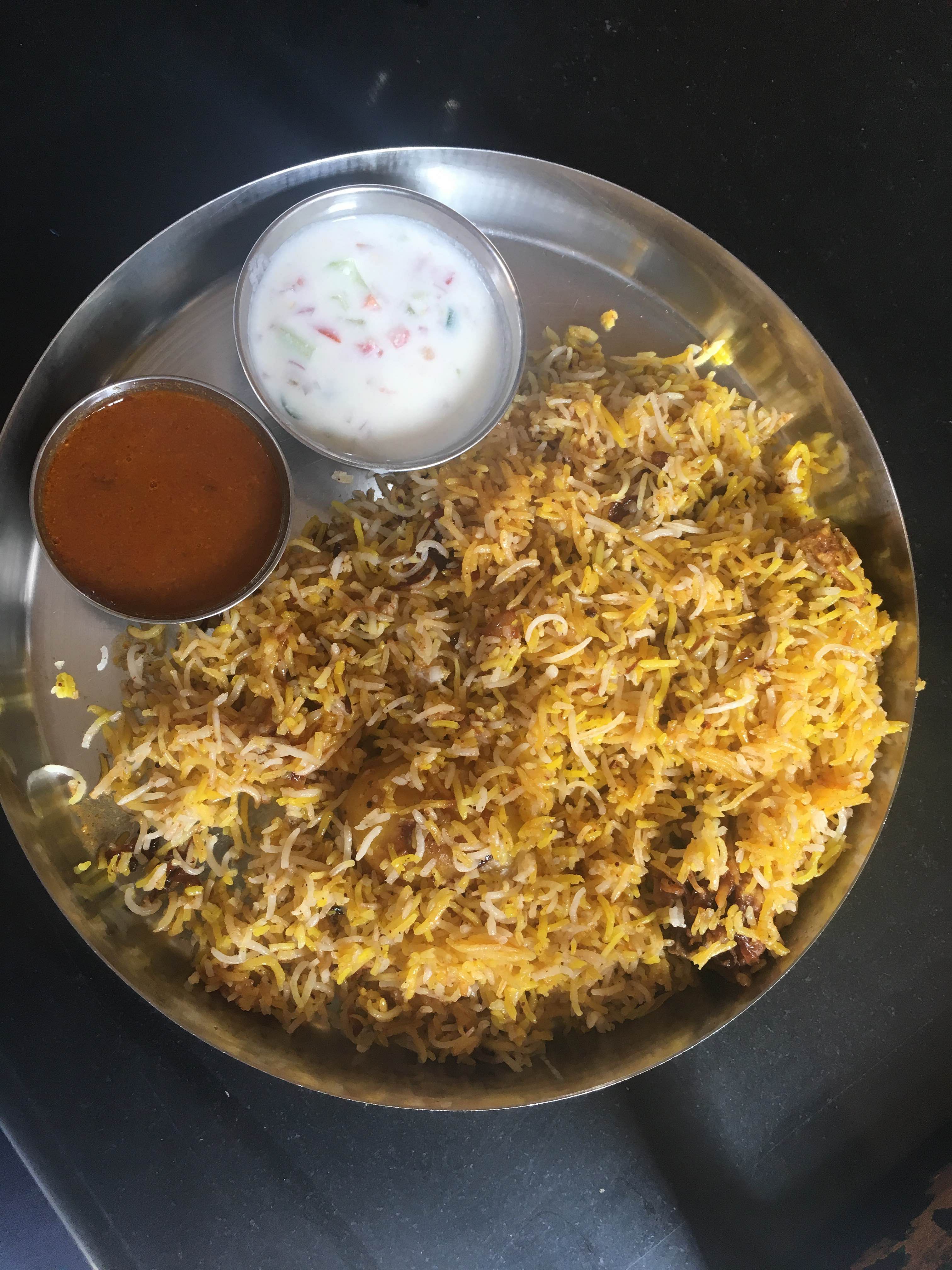 Dish,Food,Cuisine,Ingredient,Recipe,Indian cuisine,Fried food,Meal,Produce,Hyderabadi biriyani