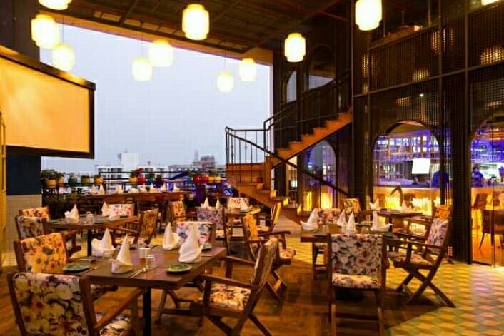 Restaurant,Building,Café,Table,Food court,Resort,Bar,Interior design,Business,Organization