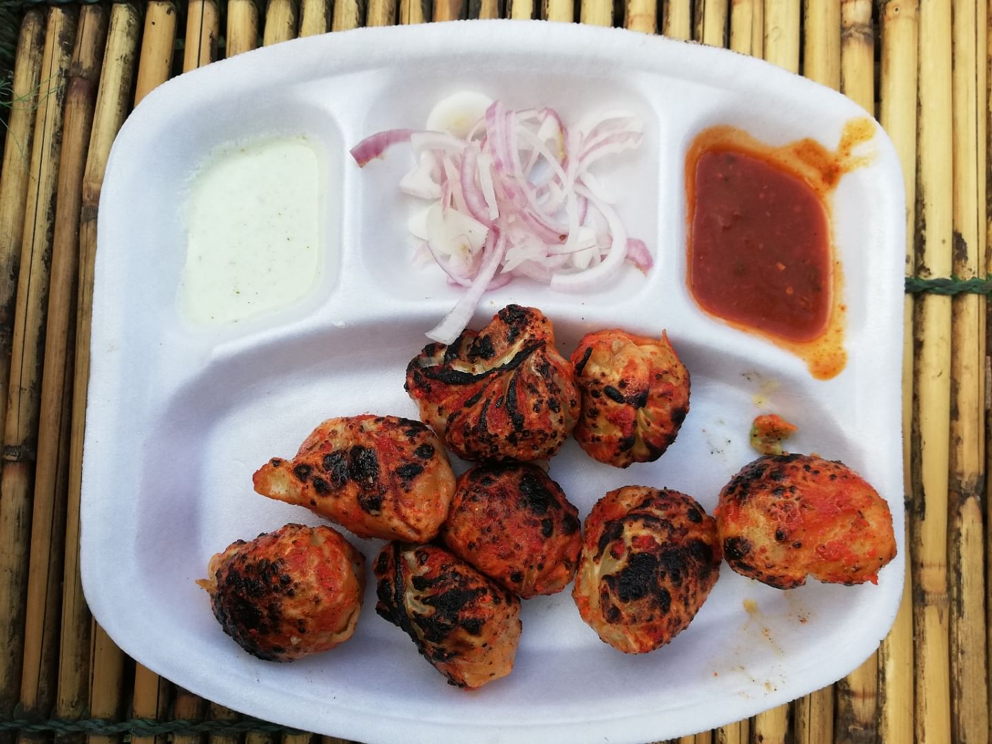 Dish,Cuisine,Food,Ingredient,Tandoori chicken,Fried food,Chicken tikka,Pakora,Meatball,Produce