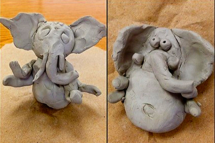 Elephant,Elephants and Mammoths,Clay,Koala,Sculpture,Art,Toy,Carving,Figurine,Stone carving