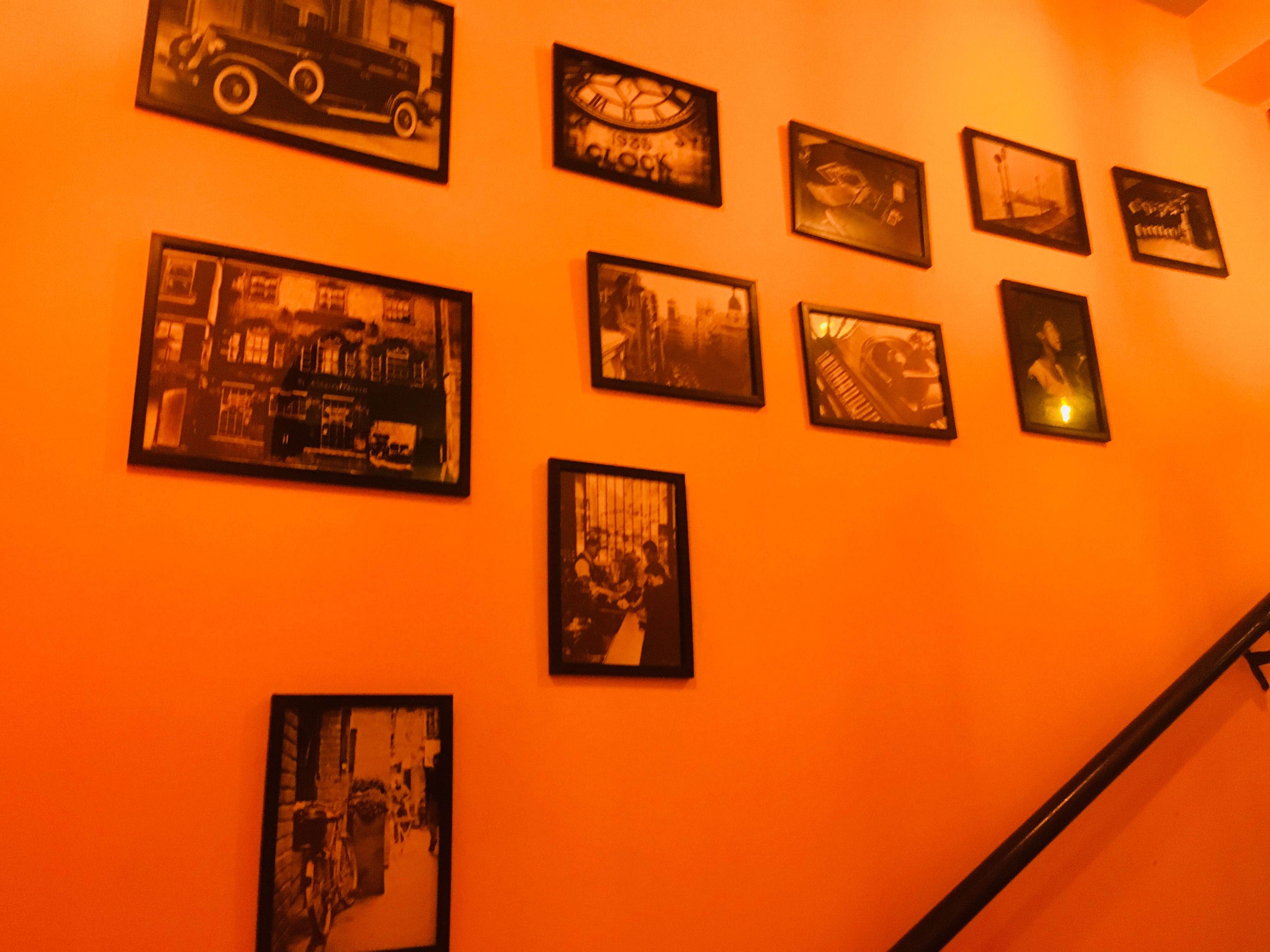 Orange,Wall,Art,Art gallery,Exhibition,Art exhibition,Visual arts,Collection,Vernissage,Event