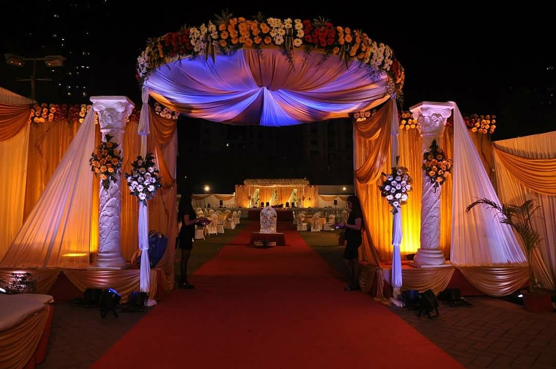 Decoration,Lighting,Stage,Function hall,Light,Ceremony,Wedding reception,Event,Marriage,Wedding