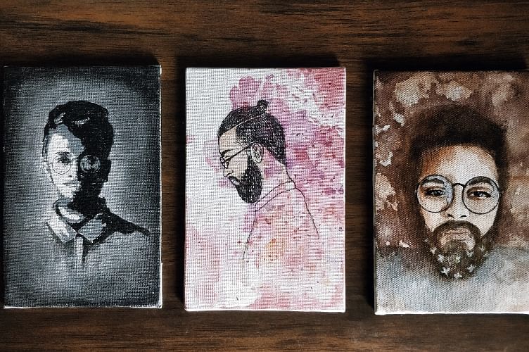 Art,Wall,Visual arts,Illustration,Painting,Watercolor paint,Portrait,Street art,Modern art,Drawing