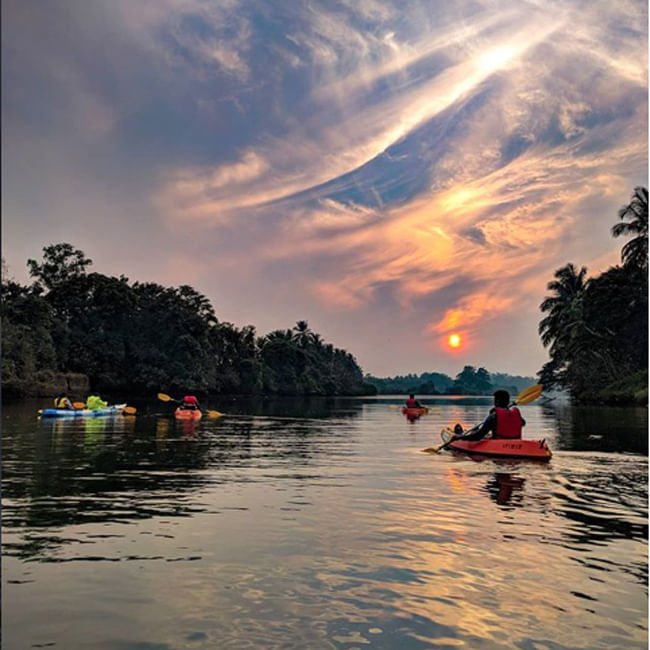 Sky,Nature,Boat,Boating,Waterway,Kayaking,Water,Cloud,Reflection,Sunset