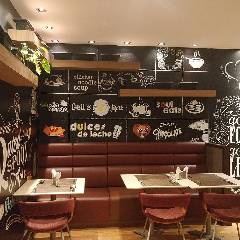 Interior design,Wall,Room,Furniture,Building,Coffeehouse,Living room,Café,Restaurant,Table