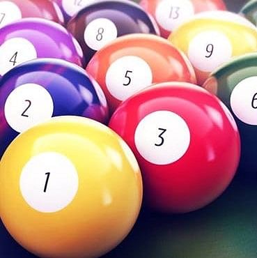 Pool,Billiard ball,Games,Ball,Indoor games and sports,Straight pool,Billiards,Pocket billiards,English billiards,Table