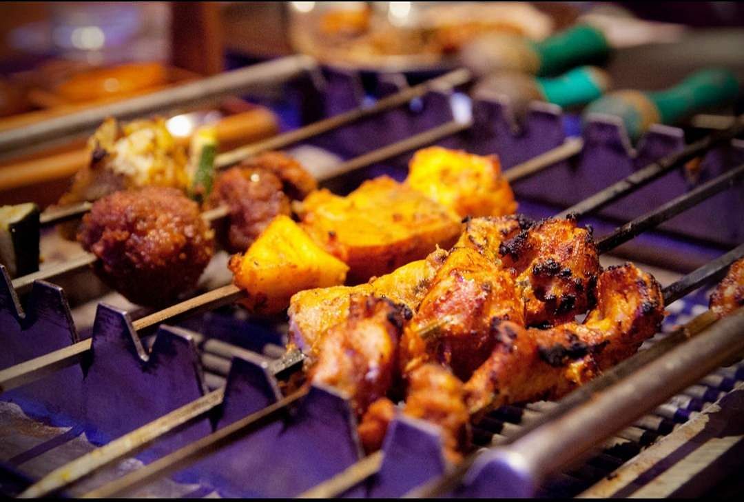 Dish,Food,Cuisine,Yakitori,Shashlik,Sate kambing,Brochette,Skewer,Pincho,Satay