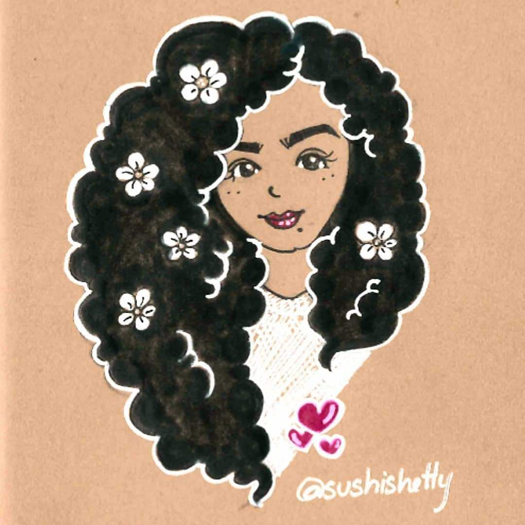 Hair,Hairstyle,Ringlet,Illustration,Black hair,Afro,Art