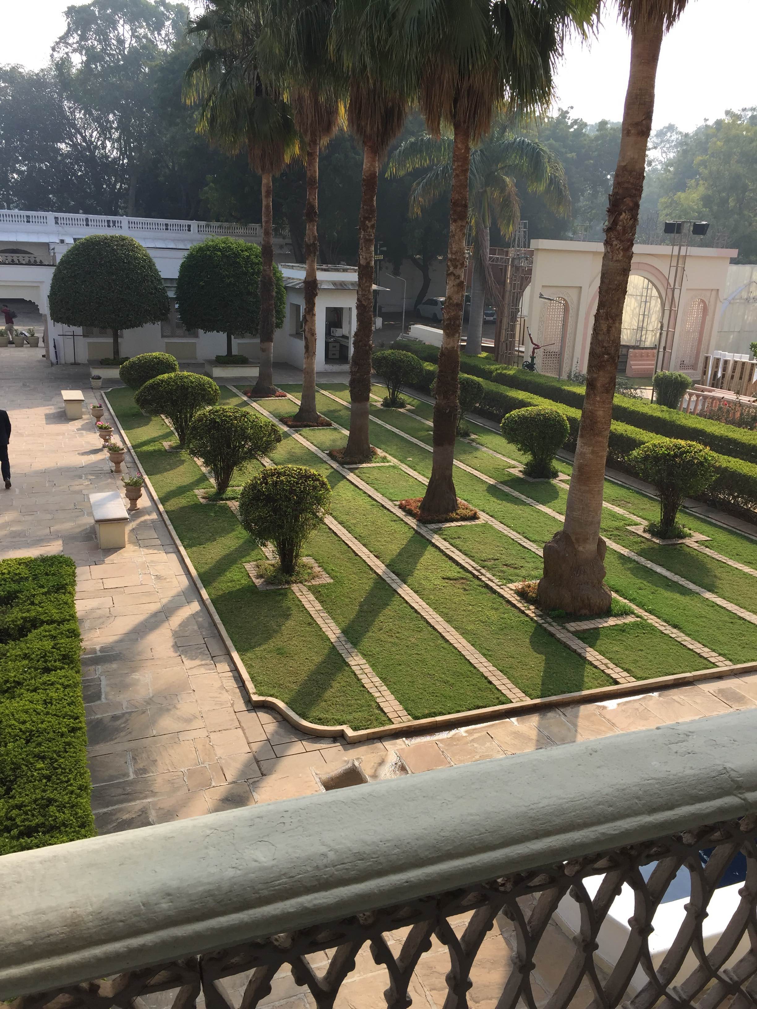 Tree,Garden,Public space,Botany,Grass,Walkway,Lawn,Architecture,Plant,Courtyard