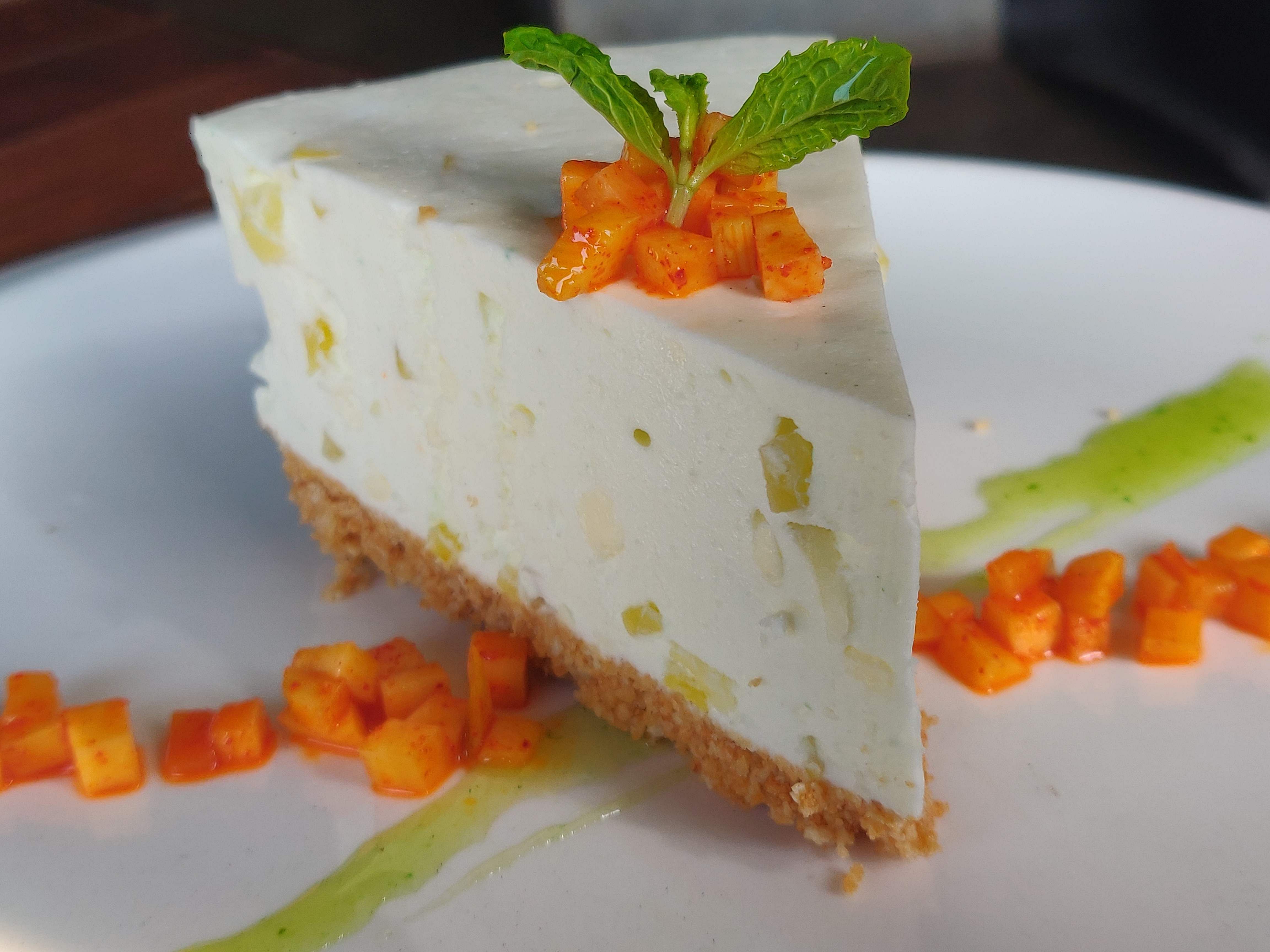 Dish,Food,Cuisine,Ingredient,Dessert,Cheesecake,Semifreddo,Produce,Cake,Vegetarian food