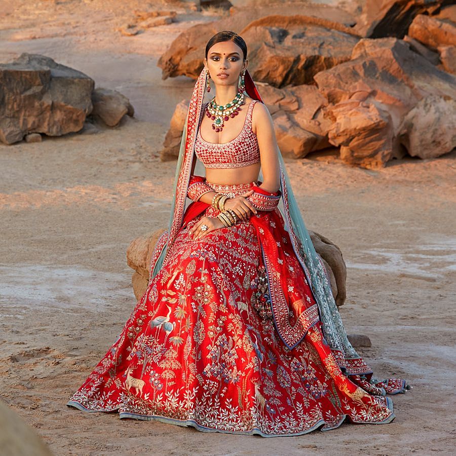 Buy Bridal Lehengas Online LBB Delhi