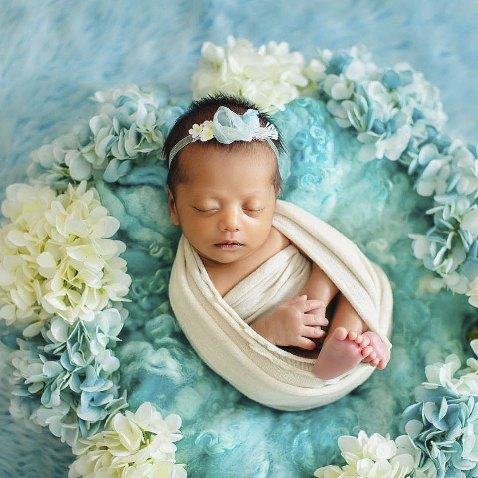 Child,Baby,Product,Turquoise,Baby sleeping,Hair accessory,Headgear,Toddler,Headband,Portrait