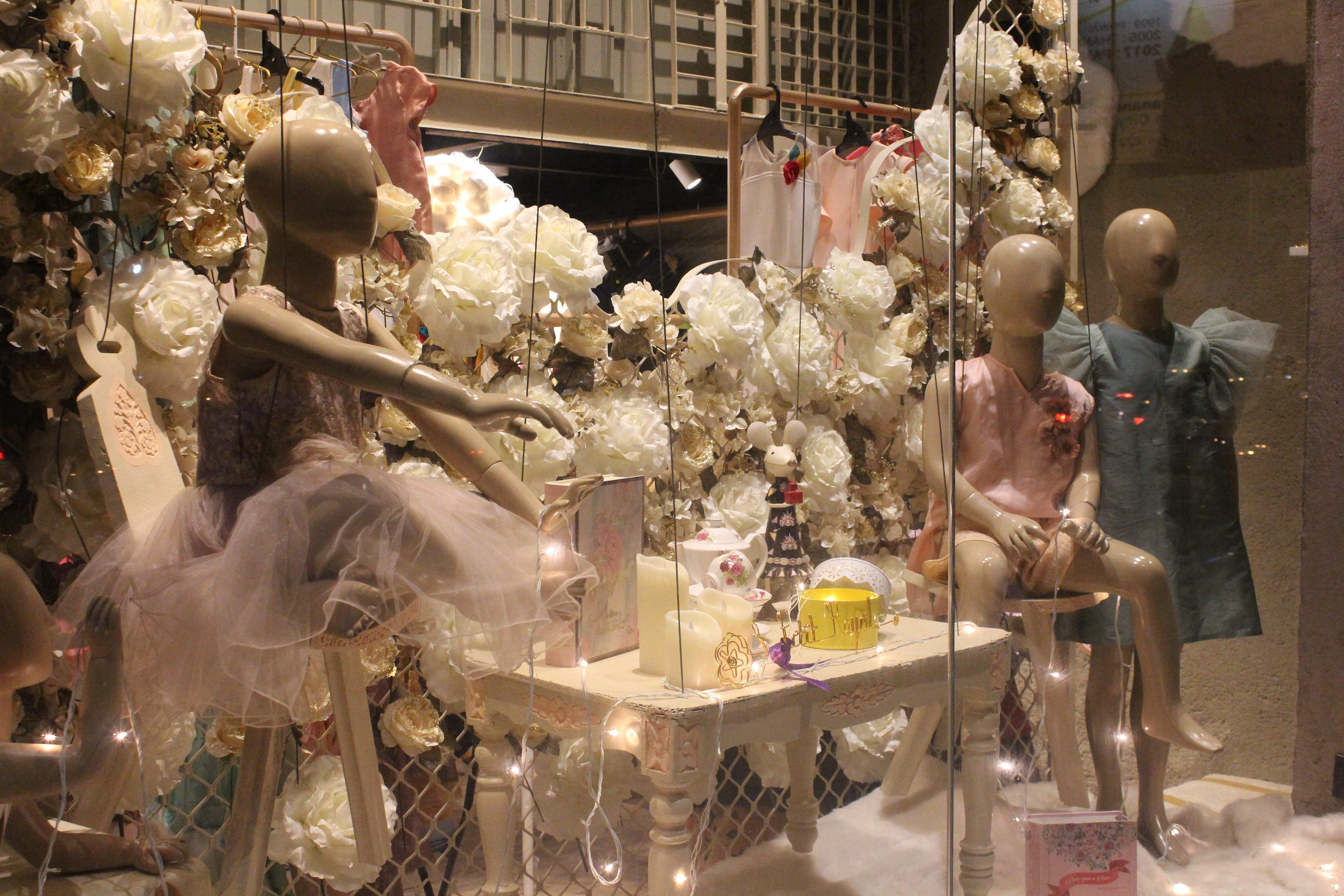Display window,Fashion,Doll,Sculpture,Window,Mannequin,Dress,Event,Art,Display case