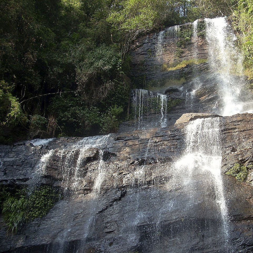 Waterfall,Body of water,Water resources,Natural landscape,Water,Nature,Nature reserve,Vegetation,Watercourse,Wilderness