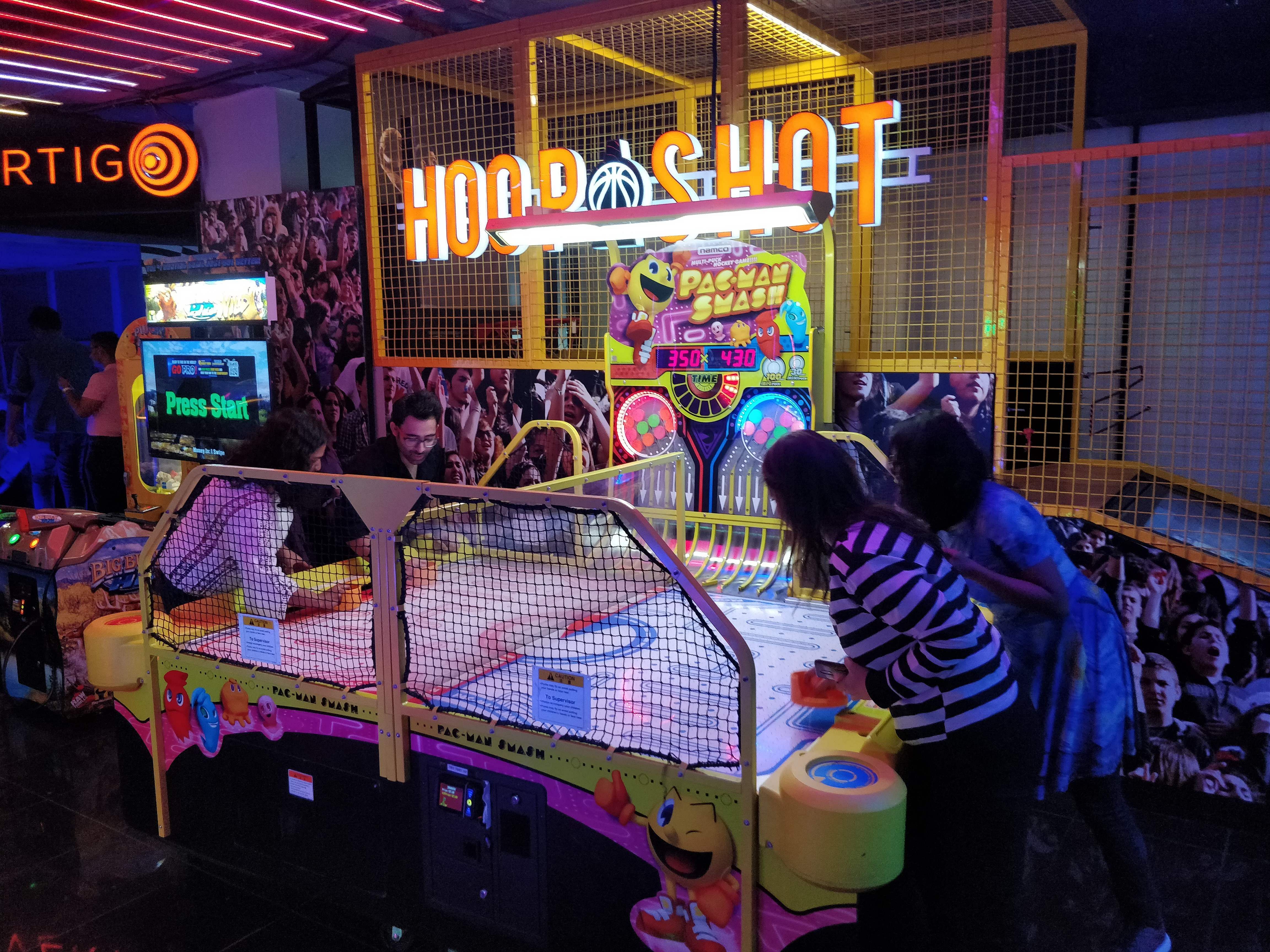 Fun,Games,Air hockey,Recreation,Night,Indoor games and sports,Fair