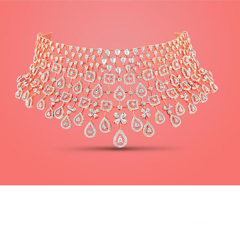 Pink,Orange,Necklace,Fashion accessory,Jewellery,Font,Choker,Collar,Neck,Peach