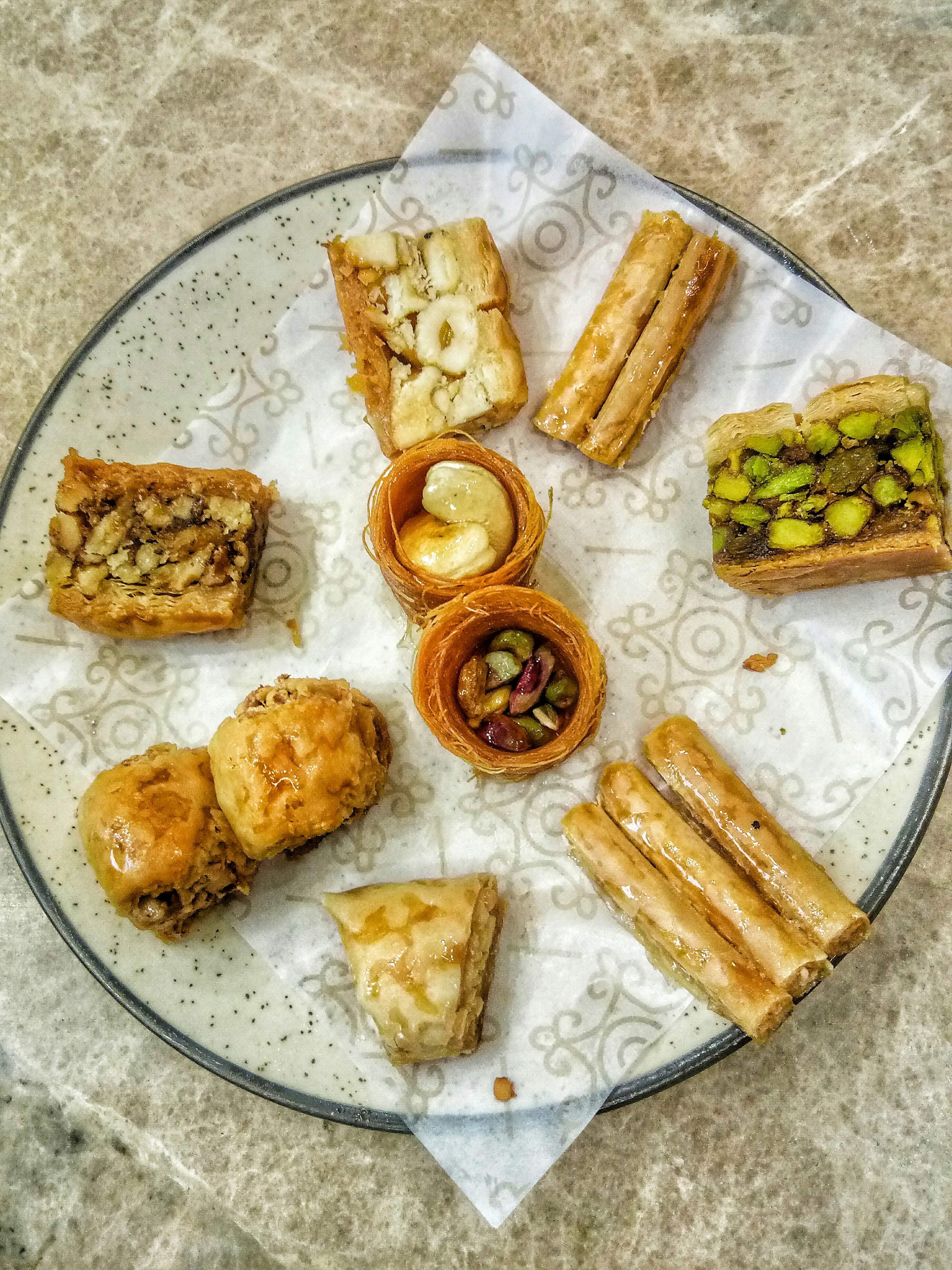 Dish,Food,Cuisine,Ingredient,Baklava,Produce,Finger food,Baked goods,Meal,Breakfast