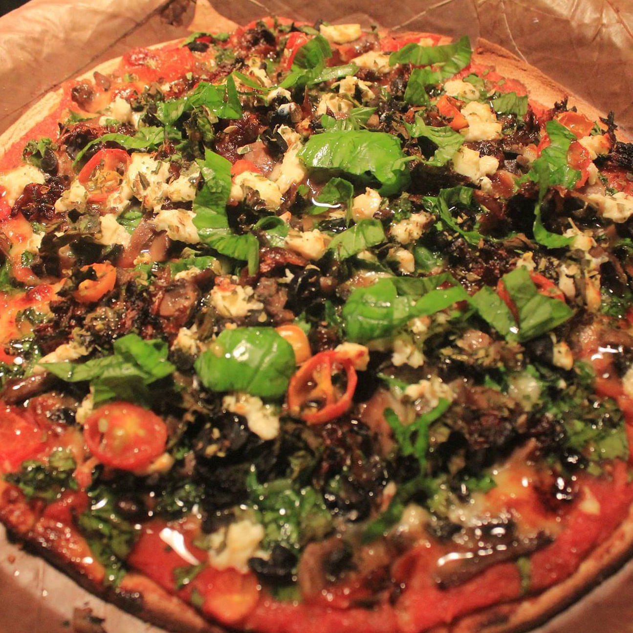 Dish,Food,Cuisine,Pizza,Ingredient,Produce,Recipe,Salad,Tabbouleh,Vegetable