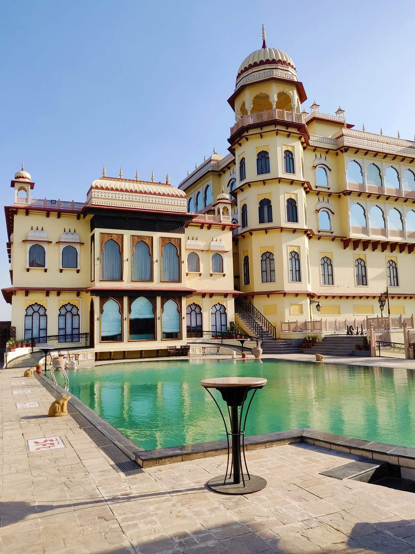 Blue,Building,Architecture,Town,Water,Palace,City,Tree,Tourism,Facade