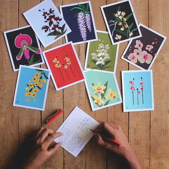 Leaf,Paper,Stationery,Hand,Greeting card,Plant,Paper product,Wildflower,Games