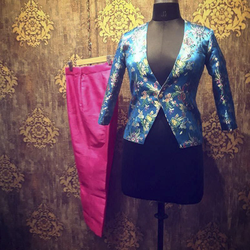 Clothing,Blue,Formal wear,Purple,Dress,Turquoise,Outerwear,Day dress,Pink,Jacket