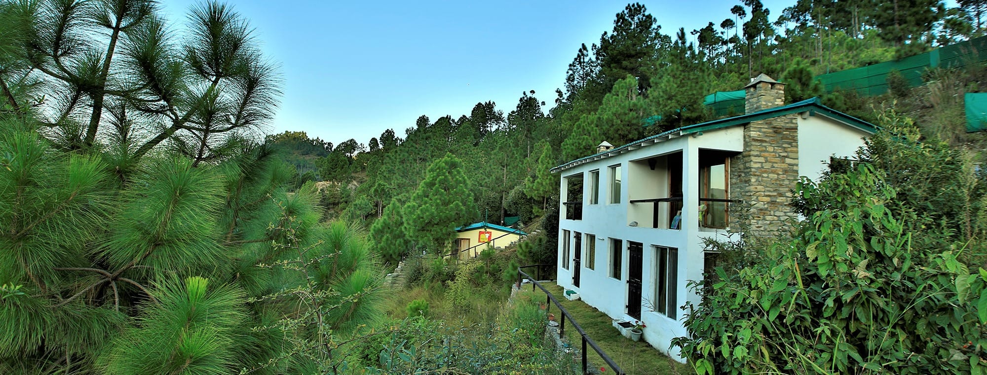 Vegetation,Green,Property,House,Natural landscape,Tree,Hill station,Architecture,Home,Building