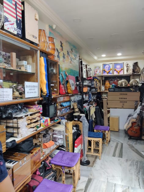 Waves Music Store at Ram Maruti Road, Th...