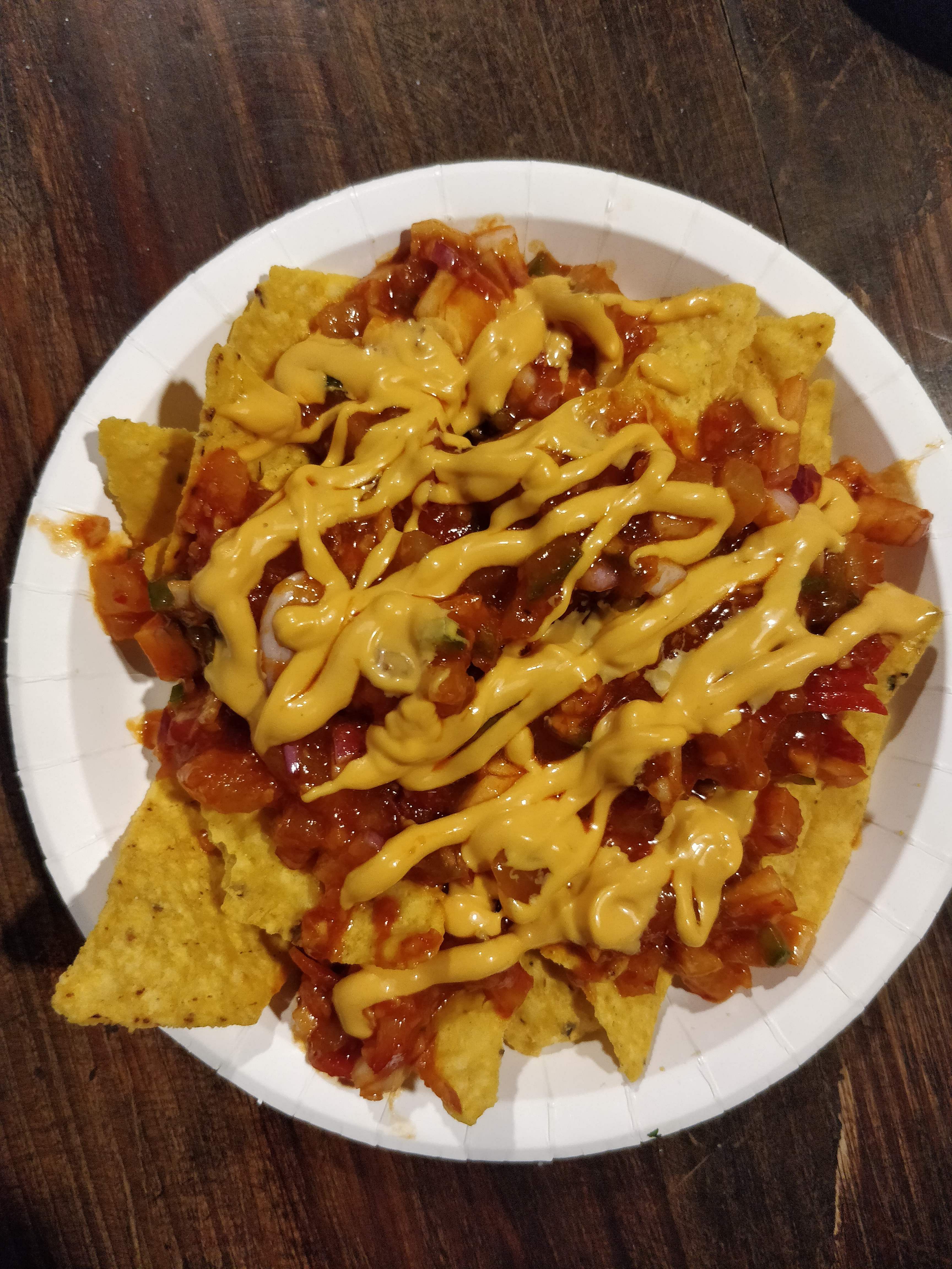 Dish,Food,Cuisine,Ingredient,Nachos,Frito pie,Junk food,Produce,Cheese fries,Meat