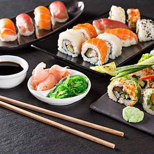 Dish,Cuisine,Sushi,Food,California roll,Chopsticks,Ingredient,Comfort food,Sakana,Sashimi