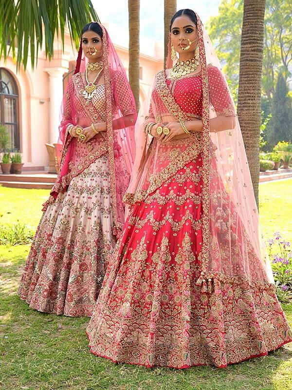 Pink,Clothing,Magenta,Dress,Sari,Maroon,Peach,Formal wear,Yellow,Tradition