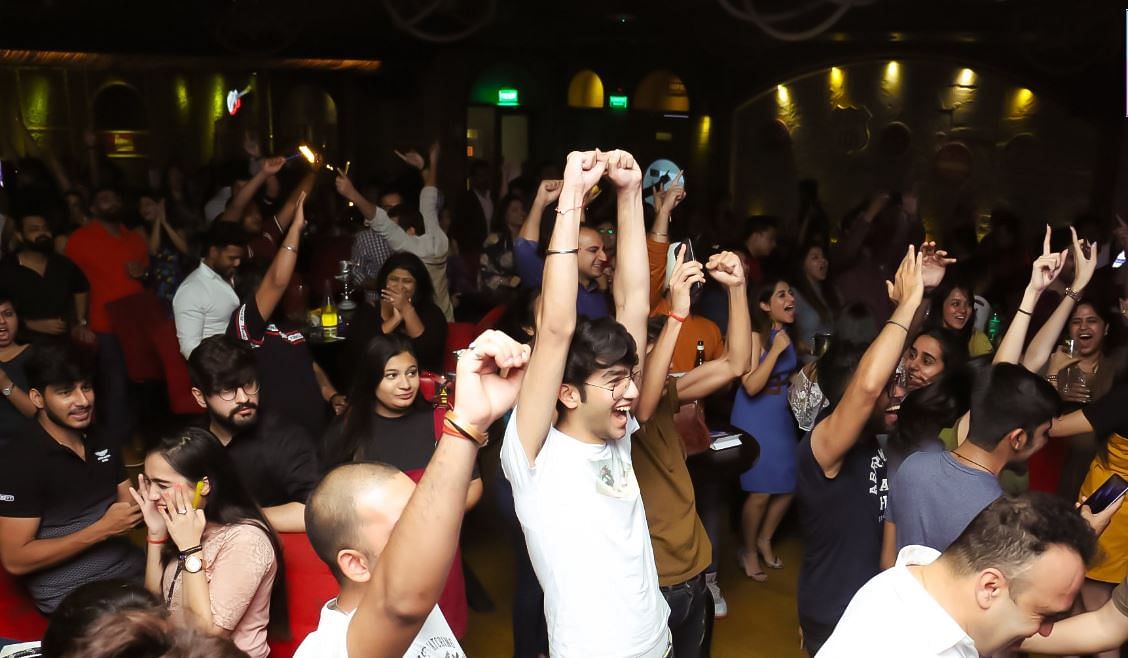 Crowd,People,Event,Party,Performance,Audience,Fun,Nightclub,Leisure,Cheering