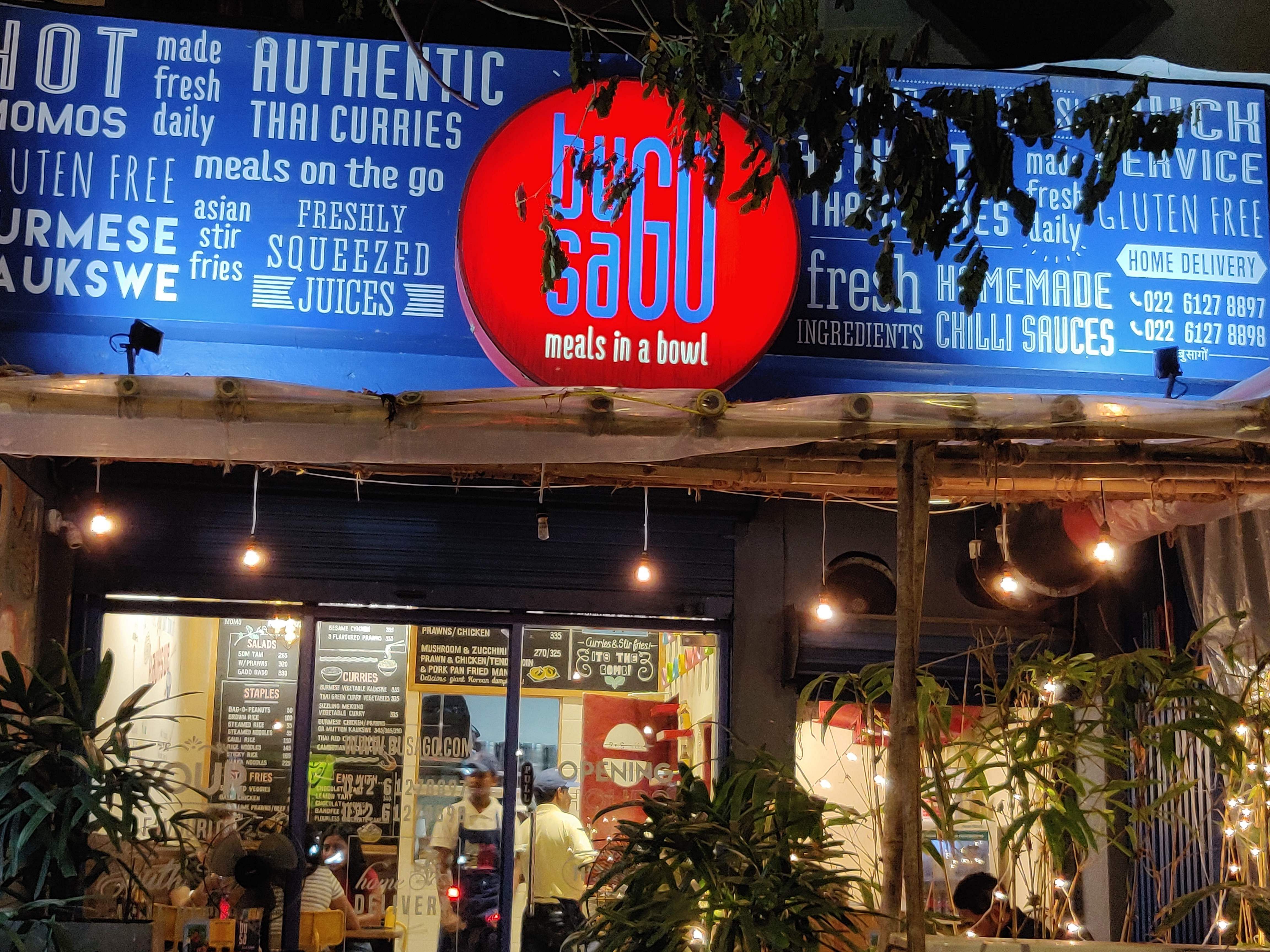 Restaurant,Building,Advertising,Signage,Night