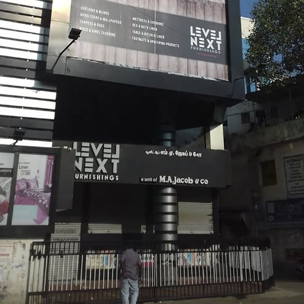 Building,Architecture,Advertising,Signage,Facade,House,Banner,City,Metal