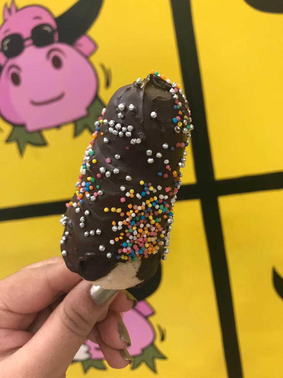 Sprinkles,Ice cream cone,Frozen dessert,Ice cream bar