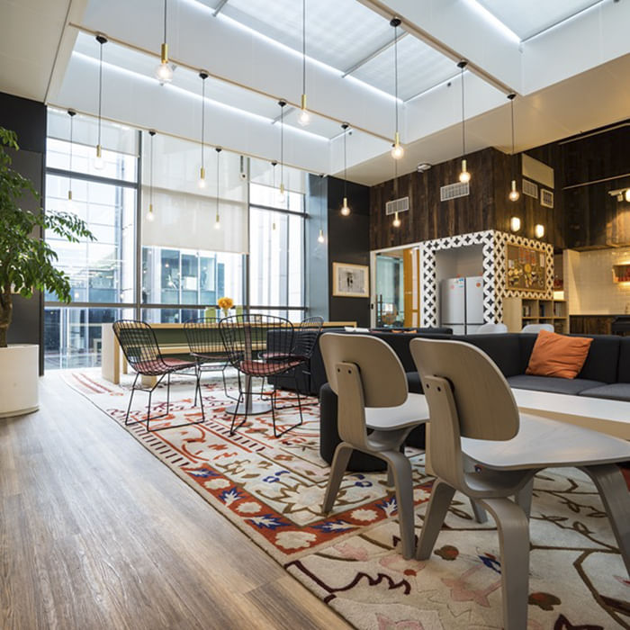 Interior design,Room,Building,Furniture,Property,Floor,Ceiling,Living room,Dining room,Architecture