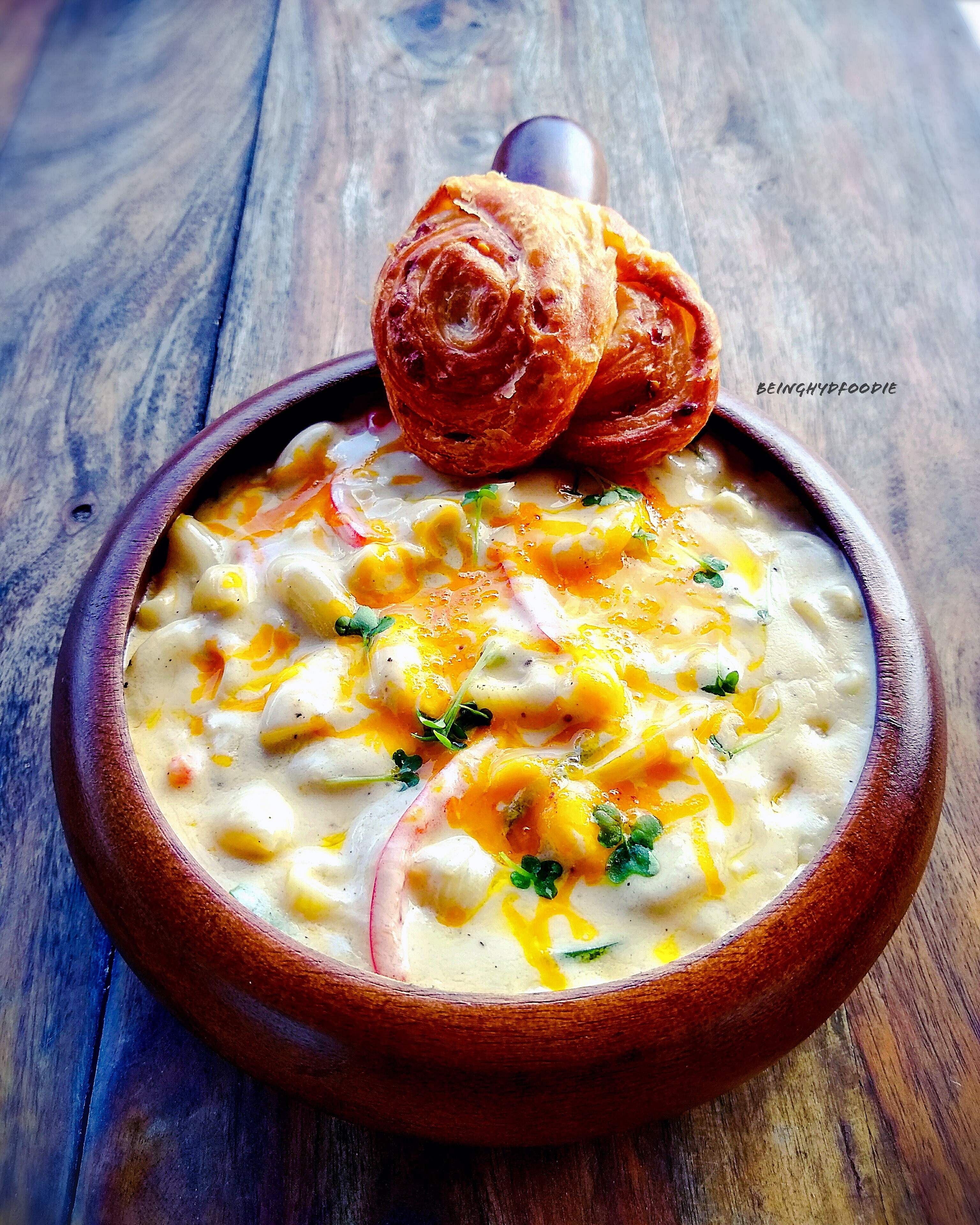 Dish,Food,Cuisine,Ingredient,Corn chowder,Produce,Chowder,Comfort food,Queso flameado,Recipe