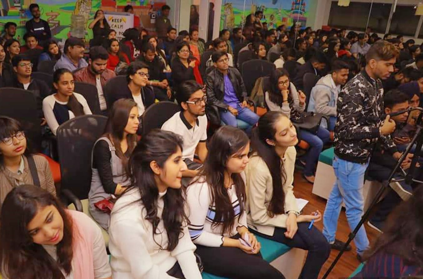 People,Crowd,Youth,Audience,Event,Community,Student,Room,Performance