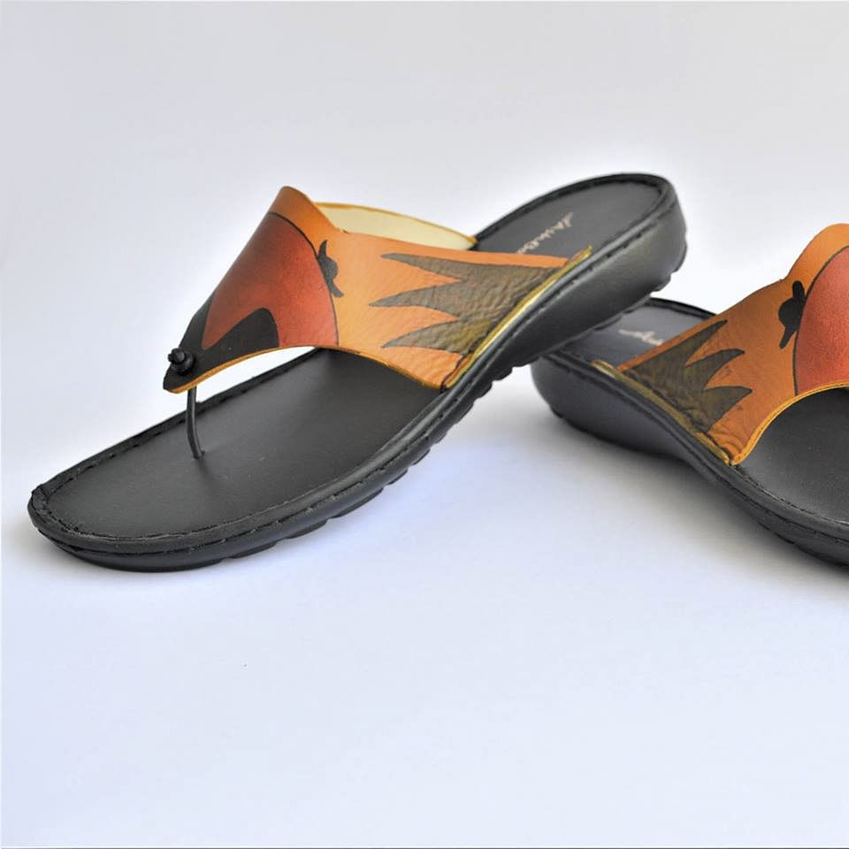 Footwear,Orange,Shoe,Slipper,Tan,Sandal,Brand