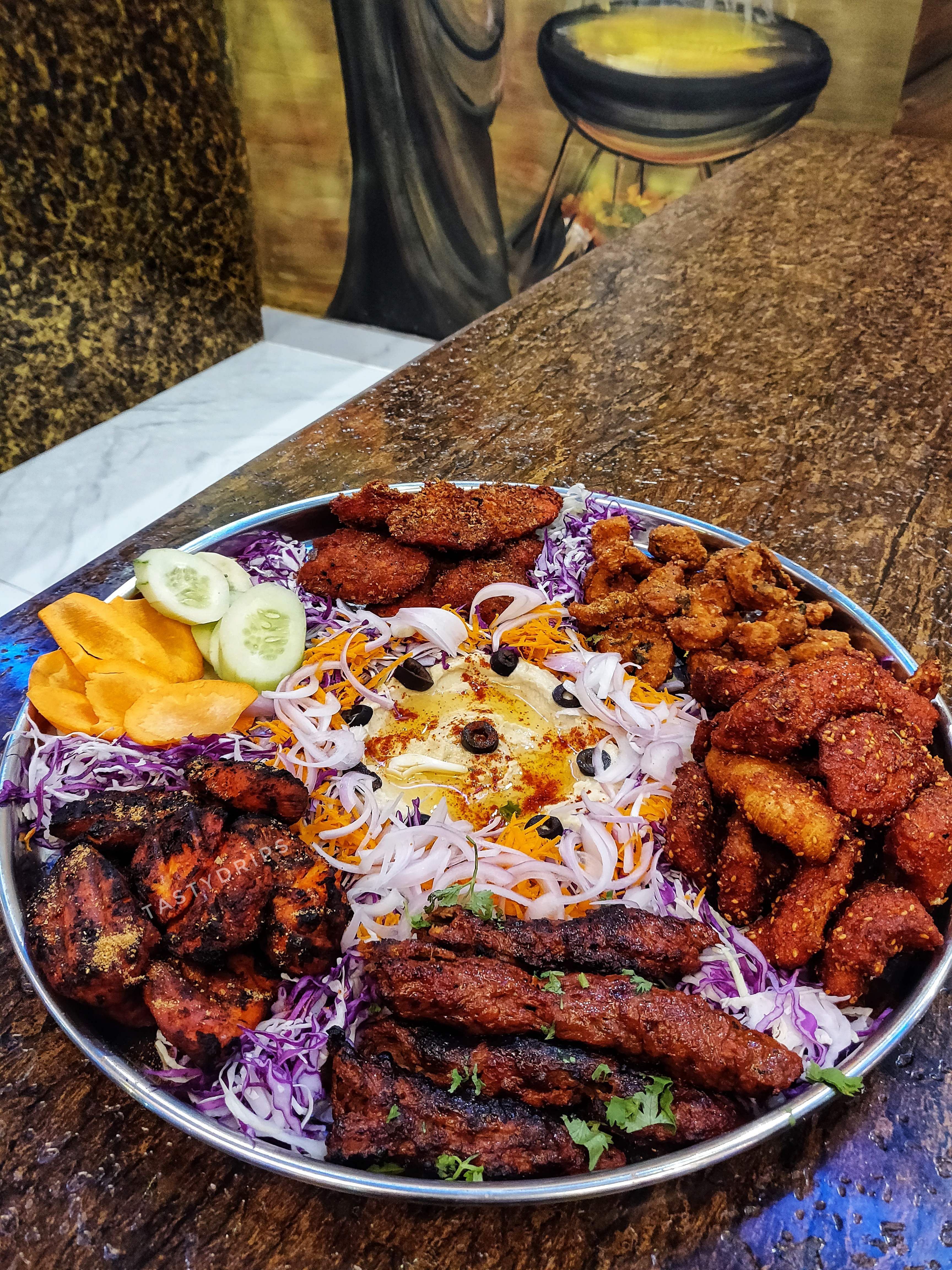 Dish,Food,Cuisine,Fried food,Ingredient,Meat,Produce,Mixed grill,Meal,Tandoori chicken