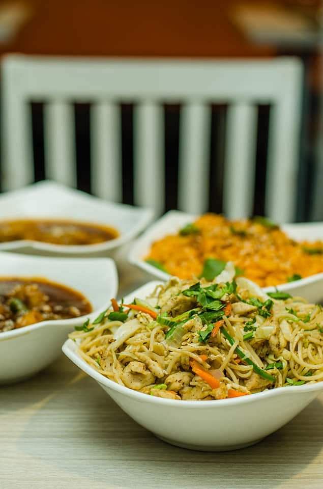 Dish,Food,Cuisine,Fried noodles,Ingredient,Noodle,Hot dry noodles,Pancit,Karedok,Rice noodles