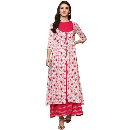 Clothing,White,Pink,Dress,Magenta,Maroon,Neck,Sleeve,Formal wear,Peach