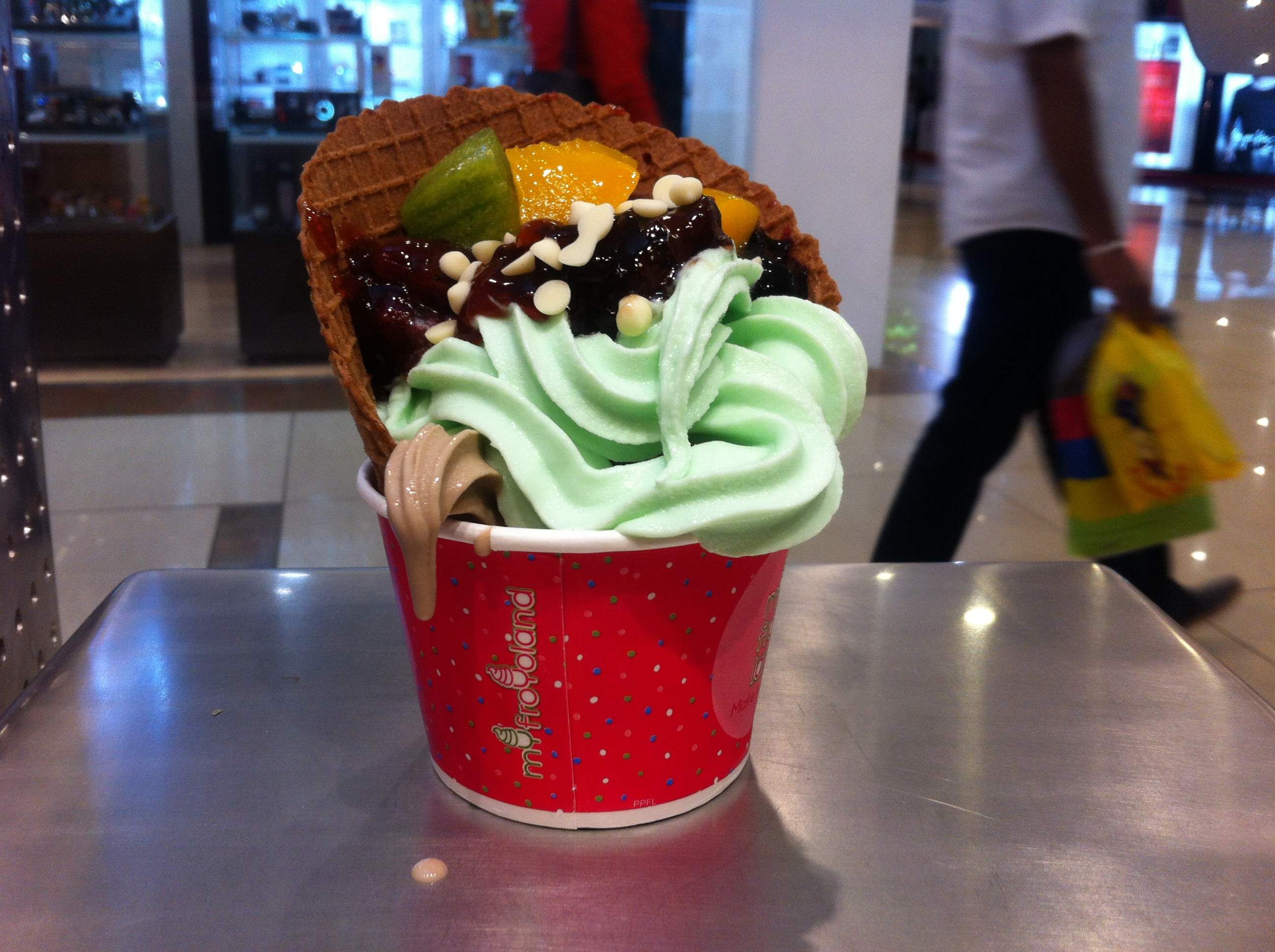 Food,Frozen dessert,Ice cream,Dessert,Gelato,Cuisine,Sweetness,Sundae,Dish,Ingredient