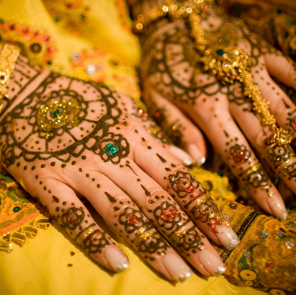 Mehndi,Pattern,Nail,Tradition,Design,Hand,Henna,Close-up,Finger,Gold