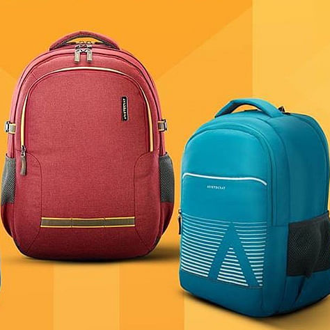 Bag,Baggage,Hand luggage,Blue,Product,Luggage and bags,Backpack,Orange,Turquoise,Yellow