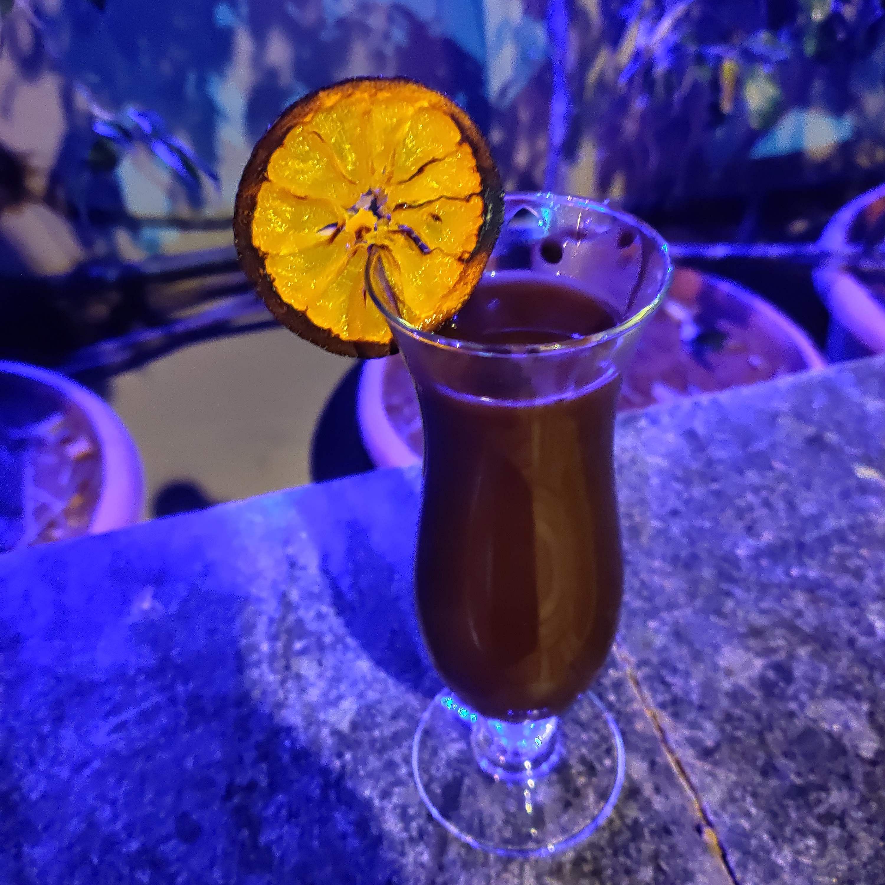 Drink,Blue,Majorelle blue,Cobalt blue,Alcoholic beverage,Cocktail garnish,Distilled beverage,Non-alcoholic beverage,Liqueur,Grog