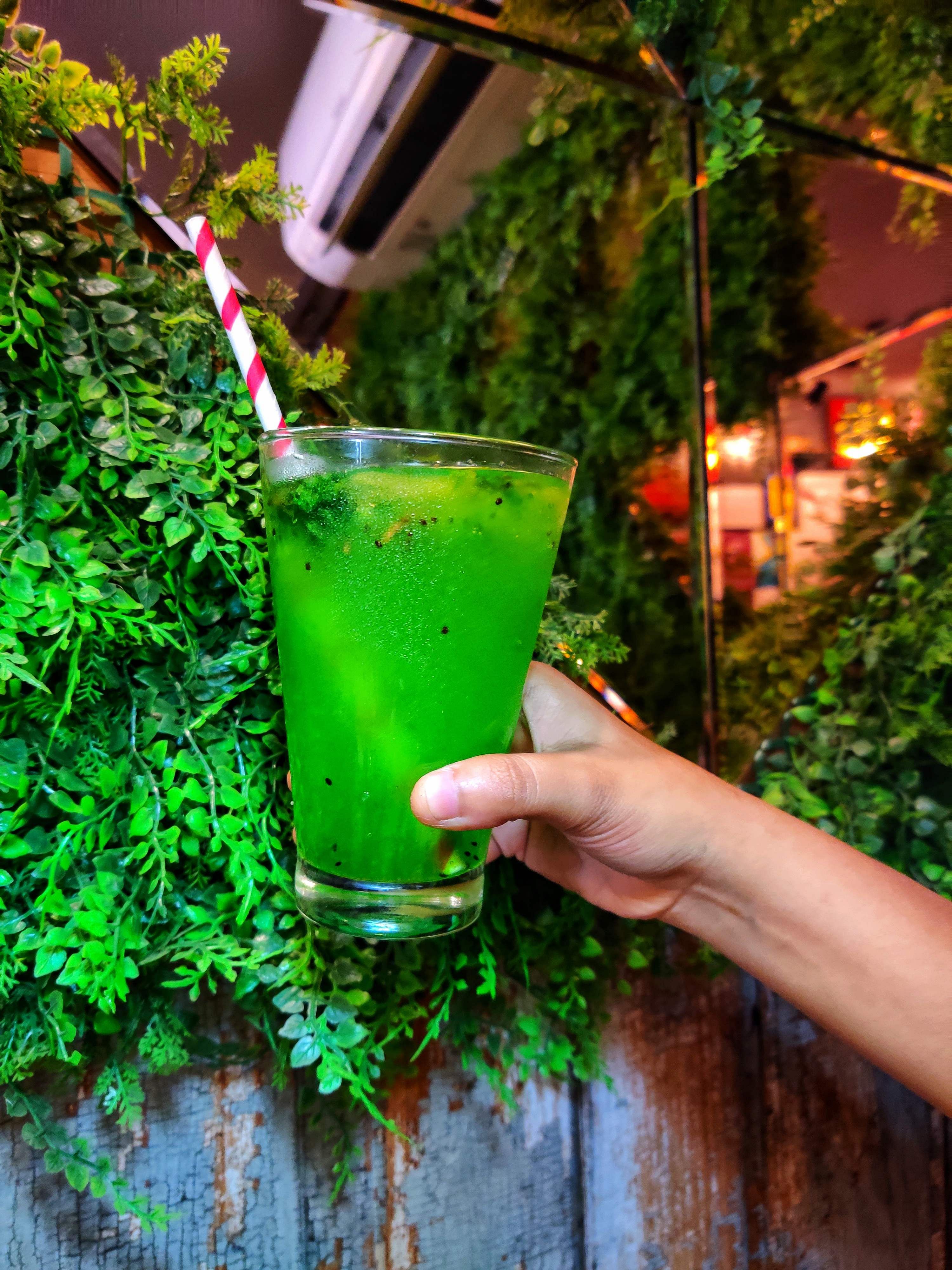 Drink,Green,Alcoholic beverage,Liqueur,Distilled beverage,Cocktail,Non-alcoholic beverage,Crème de menthe,Shrub,Plant