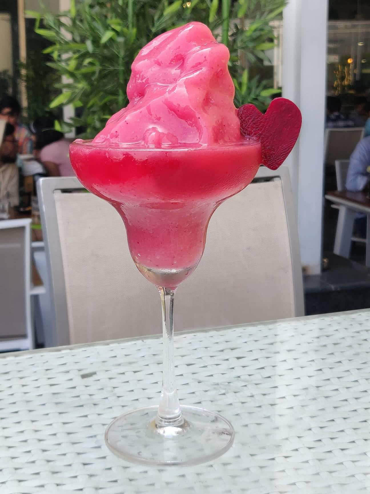 Drink,Non-alcoholic beverage,Pink,Food,Cocktail garnish,Gelato,Frozen dessert,Pink lady,Daiquiri,Cocktail